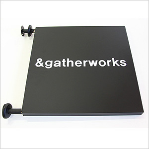 갈바 양면돌출간판 - &amp;gatherworks